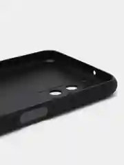 Черный чехол ROSCO для Samsung Galaxy A13, матовый, силиконовый, тонкий, бортик вокруг камер
