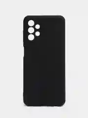 Черный чехол ROSCO для Samsung Galaxy A13, матовый, силиконовый, тонкий, бортик вокруг камер