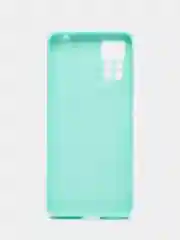 Небесно-голубой чехол для Xiaomi Redmi Note 11 Pro / 11E Pro силиконовый BROSCORP матовый c защитой камер