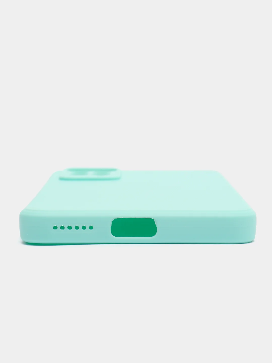 Небесно-голубой чехол для Xiaomi Redmi Note 11 Pro / 11E Pro силиконовый BROSCORP матовый c защитой камер