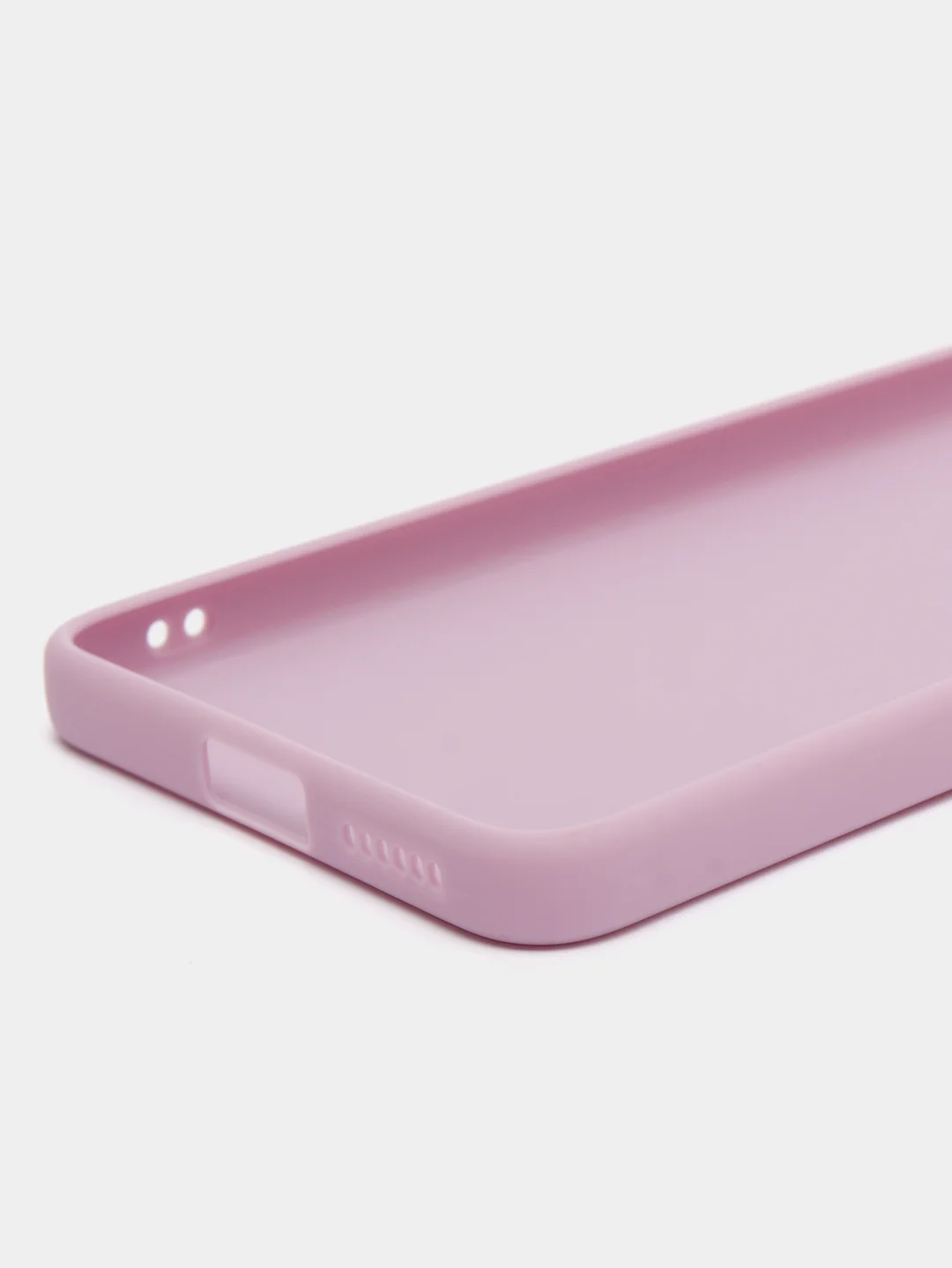 Фиолетовый чехол для Xiaomi Redmi Note 11 Pro / 11E Pro силиконовый BROSCORP матовый c защитой камер