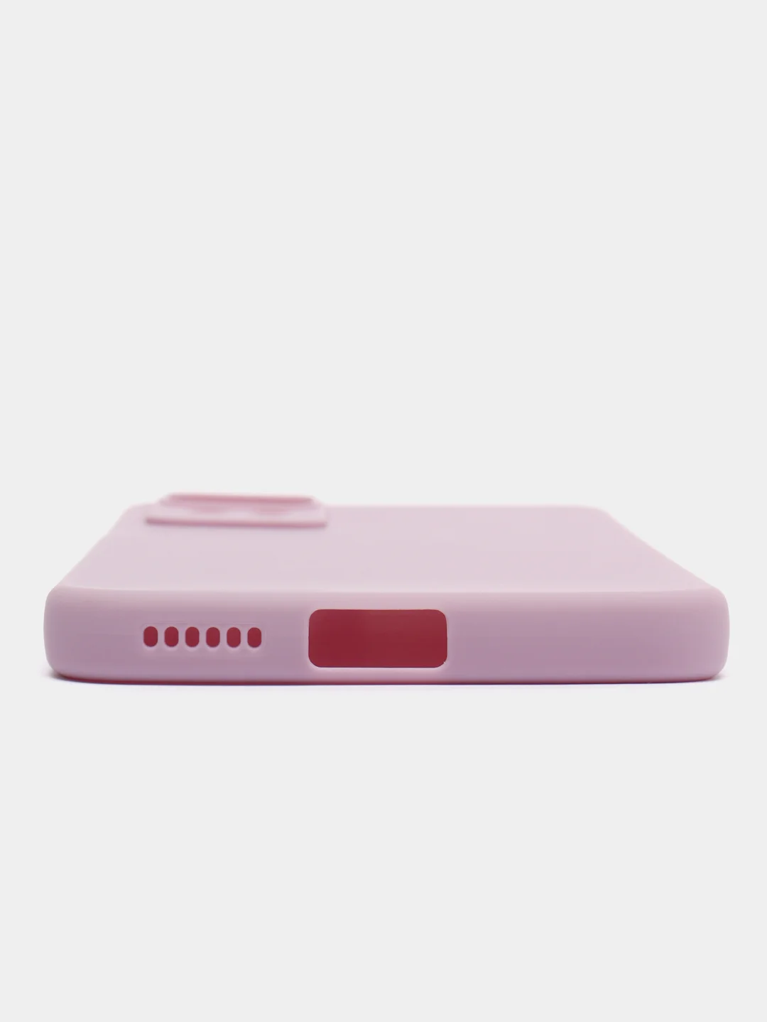 Фиолетовый чехол для Xiaomi Redmi Note 11 Pro / 11E Pro силиконовый BROSCORP матовый c защитой камер