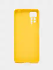 Желтый чехол для Xiaomi Redmi Note 11 Pro / 11E Pro силиконовый BROSCORP матовый c защитой камер