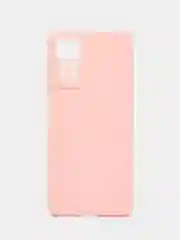 Розовый чехол для Xiaomi Redmi Note 11 Pro / 11E Pro силиконовый BROSCORP матовый c защитой камер