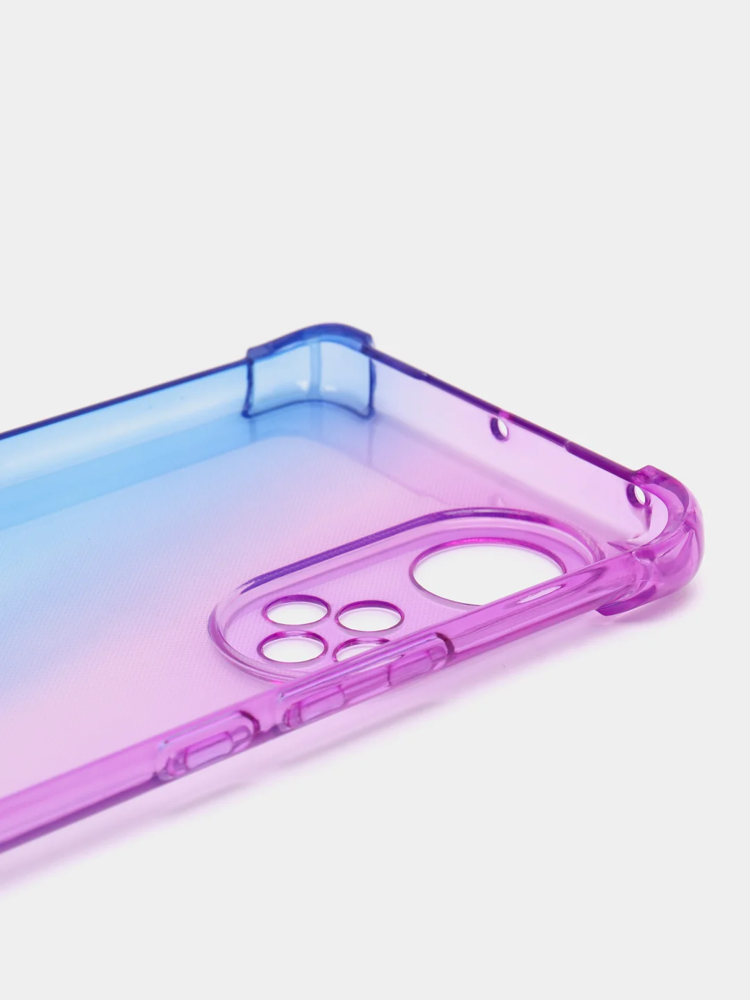 Фиолетовый противоударный чехол BROSCORP для Honor 50 и Huawei Nova 9 силиконовый с усиленными углами
