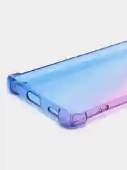 Фиолетовый противоударный чехол BROSCORP для Honor 50 и Huawei Nova 9 силиконовый с усиленными углами