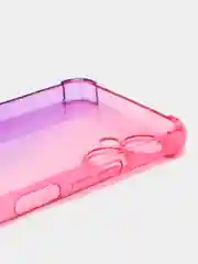 Розовый противоударный чехол BROSCORP для Tecno Spark 9 Pro и 9T силиконовый с усиленными углами