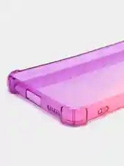 Розовый противоударный чехол BROSCORP для Tecno Spark 9 Pro и 9T силиконовый с усиленными углами