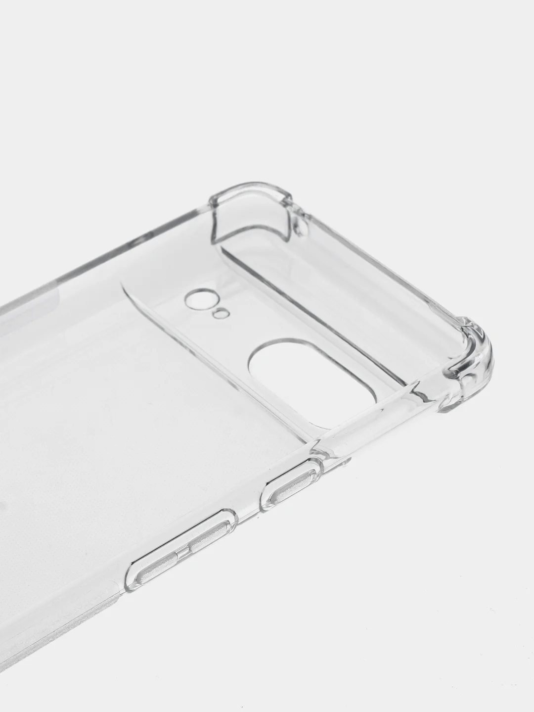 Прозрачный противоударный чехол для Google Pixel 7 силиконовый BROSCORP, защита камер, усиленные углы