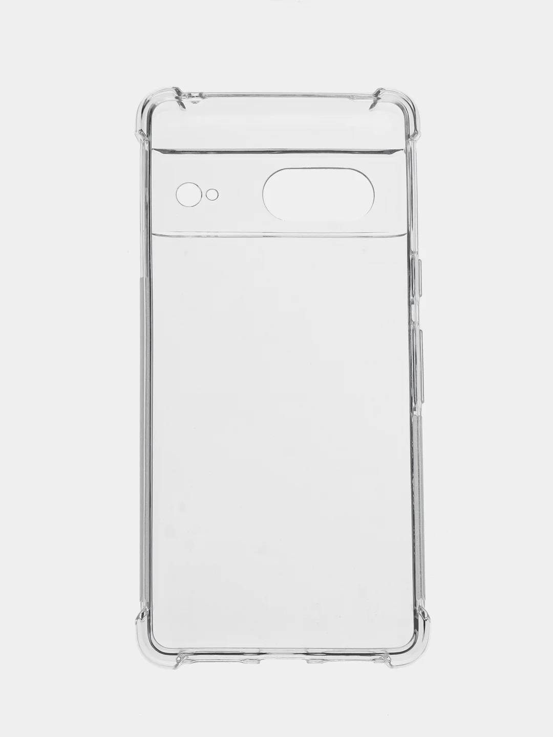 Прозрачный противоударный чехол для Google Pixel 7 силиконовый BROSCORP, защита камер, усиленные углы