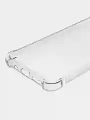 Прозрачный противоударный чехол BROSCORP для Xiaomi Redmi 10C силиконовый с усиленными углами