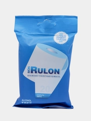 Бумага туалетная влажная MON RULON, в авто, 20 штук