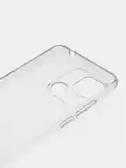 Прозрачный силиконовый чехол BROSCORP для Xiaomi Redmi 10C с бортиком вокруг камер