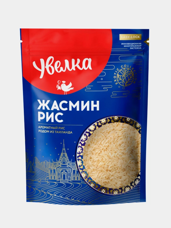 Рис Увелка "Жасмин", 500 г