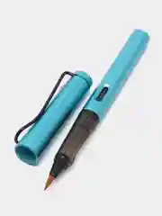 Голубой ручка-кисть для каллиграфии, для письма