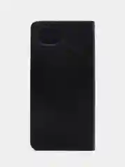 Тёмно-розовый чехол книжка для Realme C30, кожаный PU