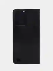 Тёмно-розовый чехол-книжка для Realme C31 4G, кожаный PU