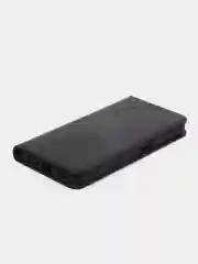 Черный чехол-книжка для Realme C35 4G, кожаный PU