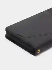 Черный чехол-книжка для Realme C35 4G, кожаный PU