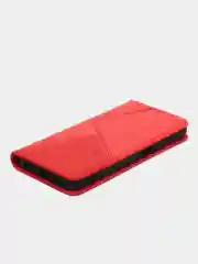 Красный чехол книжка для Realme 9 5G / Realme 9 Pro 5G / OnePlus Nord CE2 Lite 5G, кожаный PU
