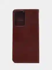 Коричневый чехол книжка для Realme 9 5G / Realme 9 Pro 5G / OnePlus Nord CE2 Lite 5G, кожаный PU