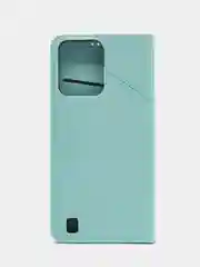 Мятный чехол-книжка для Realme C31 4G, кожаный PU
