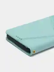 Мятный чехол-книжка для Realme C31 4G, кожаный PU