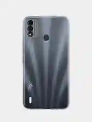 Защитное стекло КАРТОФАН для Itel A48 закаленное с олеофобным покрытием и черной рамкой