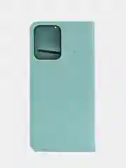 Мятный чехол-книжка для Realme C35 4G, кожаный PU