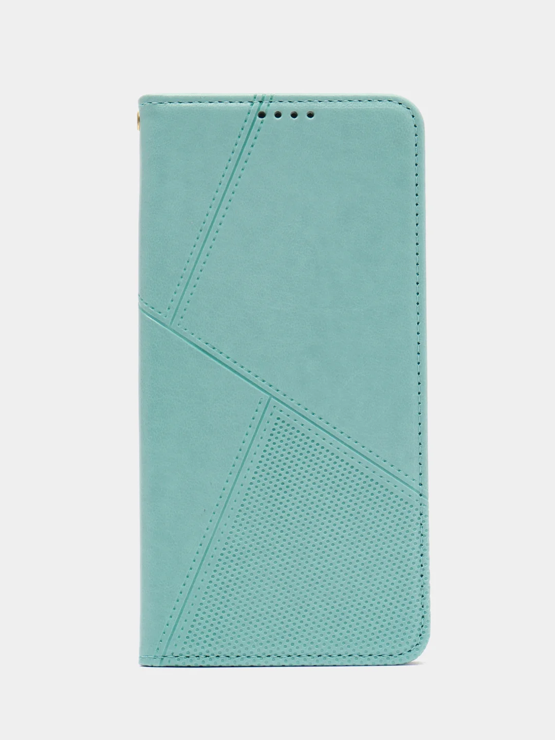 Мятный чехол-книжка для Realme C35 4G, кожаный PU