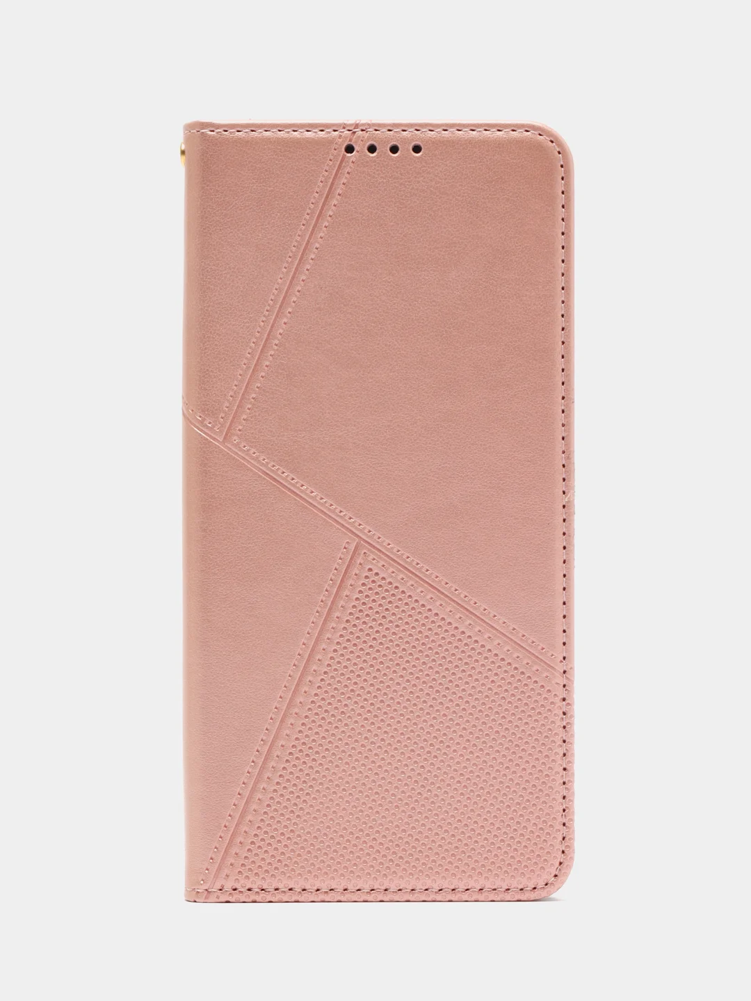 Розовый чехол-книжка для Realme C35 4G, кожаный PU