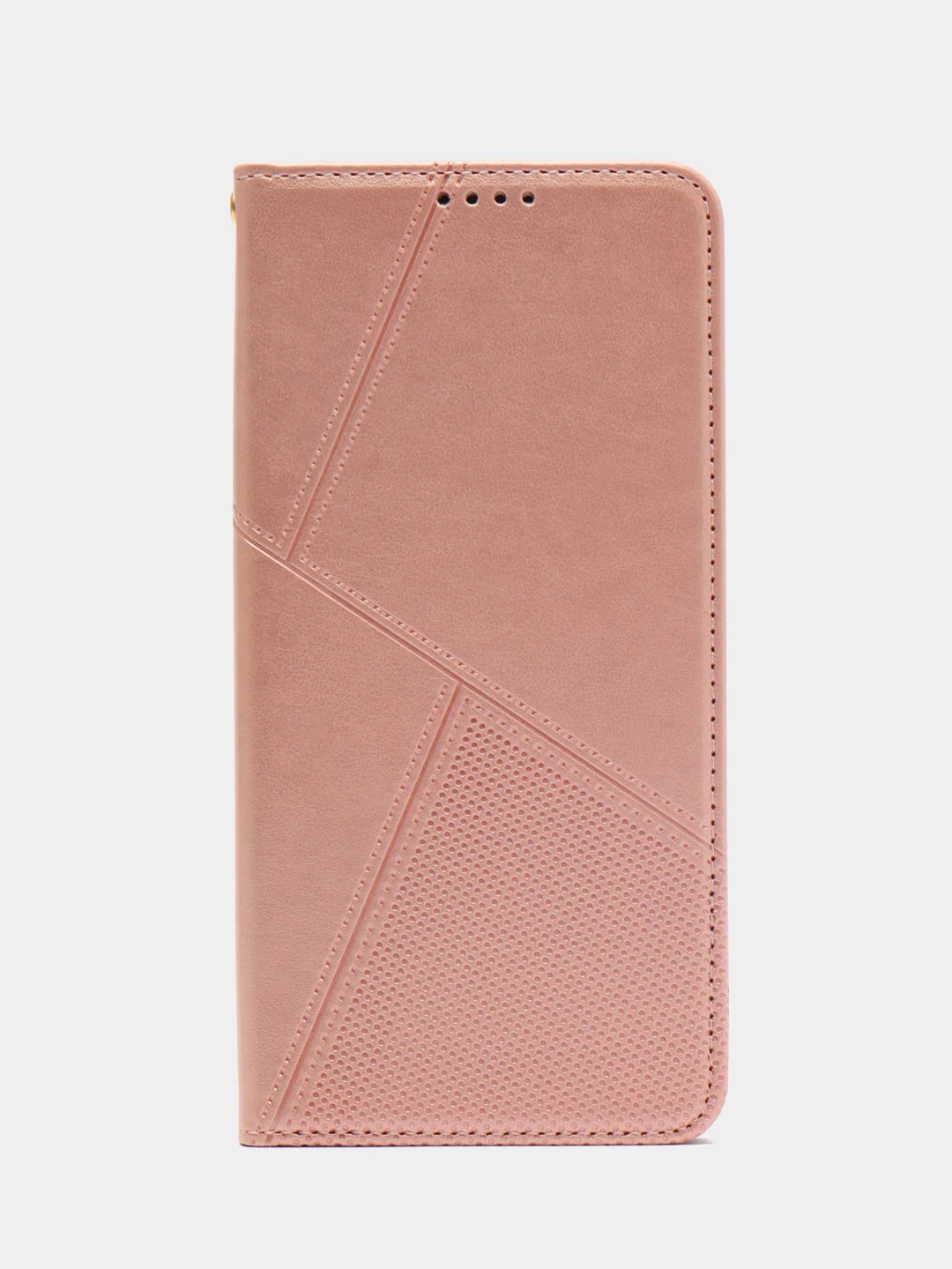 Розовый чехол-книжка для Realme C31 4G, кожаный PU