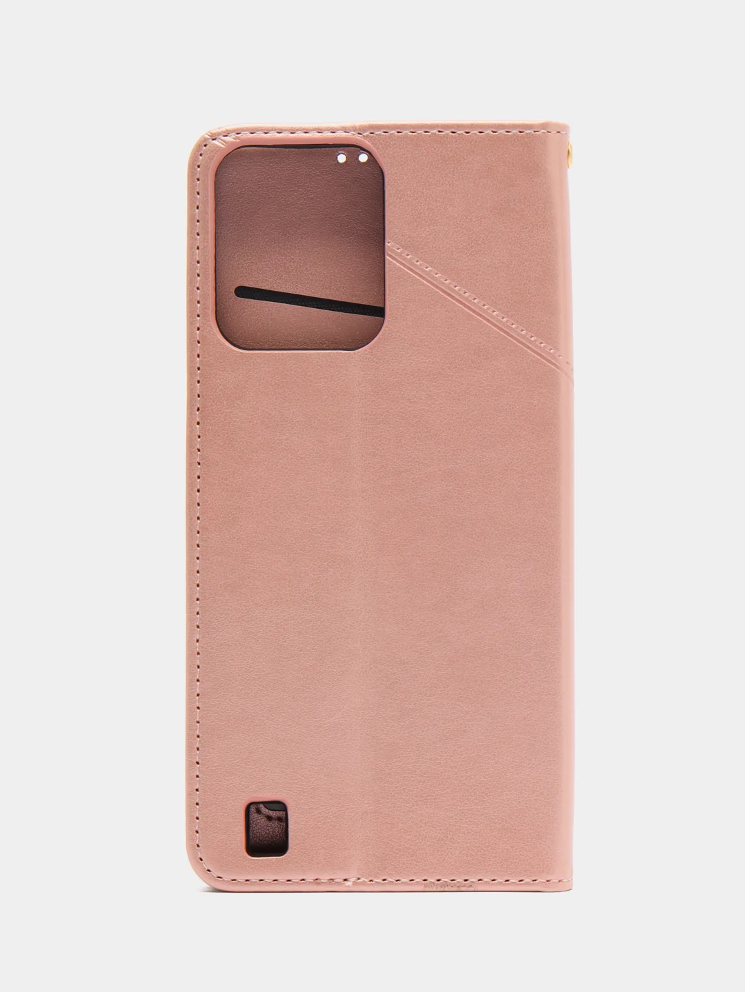 Розовый чехол-книжка для Realme C31 4G, кожаный PU