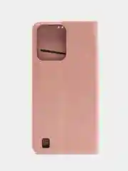 Розовый чехол-книжка для Realme C31 4G, кожаный PU