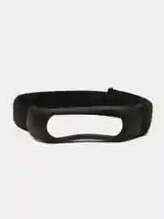 Угольный ремешок на липучке для Xiaomi Mi Band 3, 4, 5, 6, 7 Сяоми Ми Банд