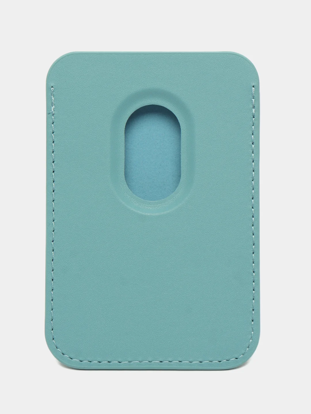 Бирюзовый чехол-кошелек MagSafe на iPhone 12, 13 Pro Max, Mini, с карманом для карт