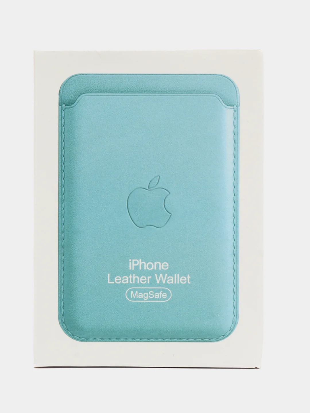 Бирюзовый чехол-кошелек MagSafe на iPhone 12, 13 Pro Max, Mini, с карманом для карт
