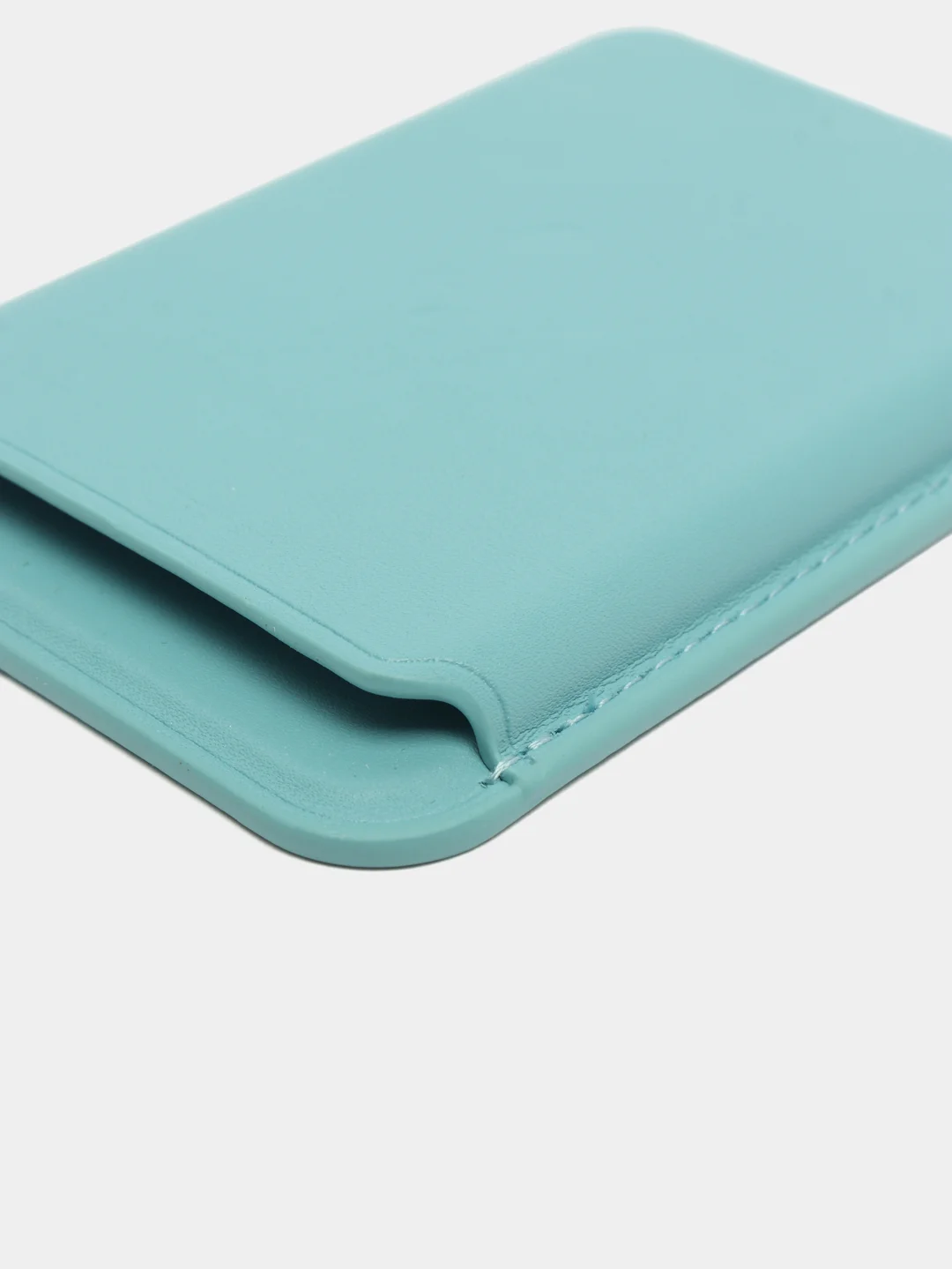 Бирюзовый чехол-кошелек MagSafe на iPhone 12, 13 Pro Max, Mini, с карманом для карт