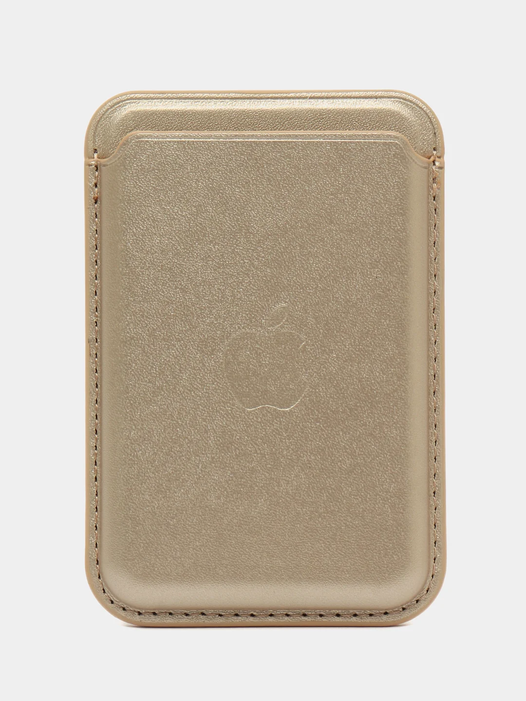 Золотой чехол-кошелек MagSafe на iPhone 12, 13 Pro Max, Mini, с карманом для карт