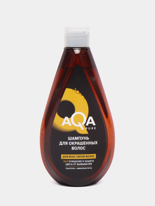 Шампунь AQA Pure, для окрашенных волос, 400 мл