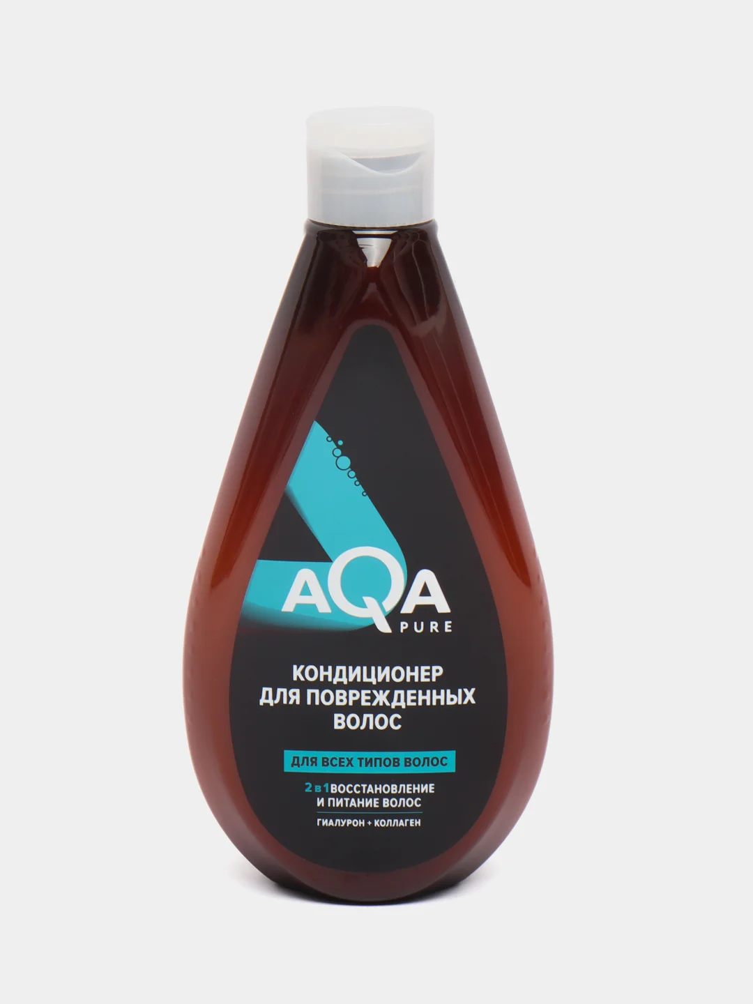 Кондиционер для поврежденных волос AQA Pure, 400 мл