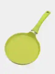 Сковорода блинная Kukmara 20-24см, блинница усиленное покрытие, Trendy style Lime Лайм