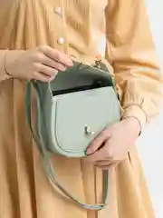 Зеленый сумка женская