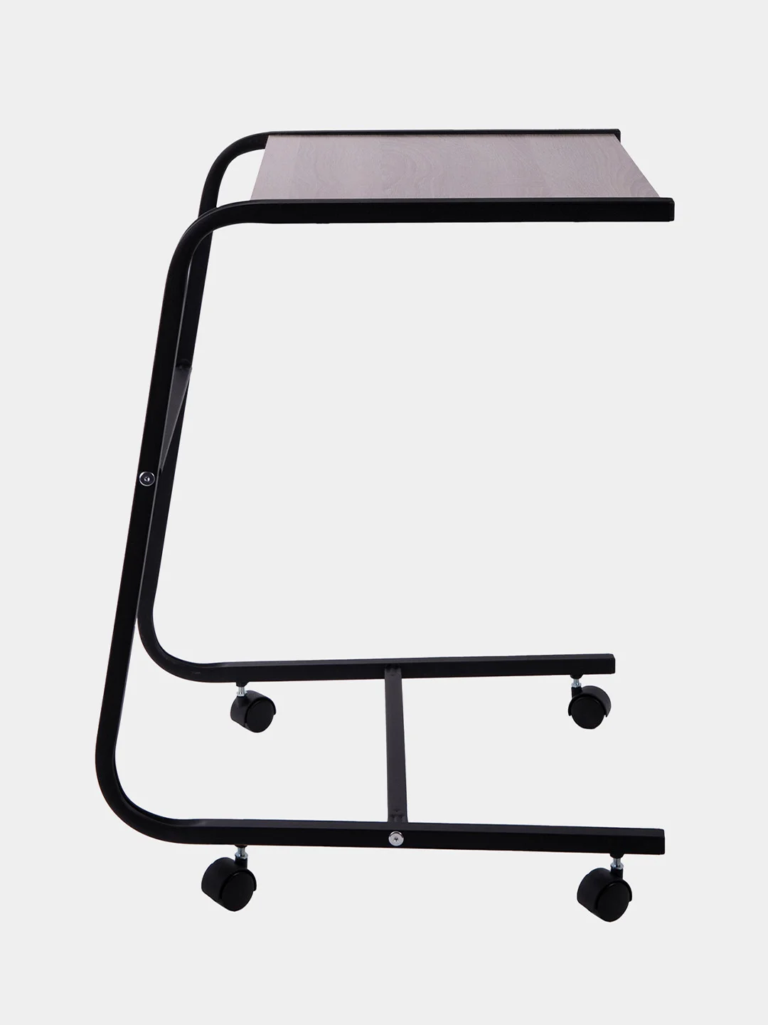 Стол BRABIX Smart CD-012 (ш500*г580*в750мм), ЛОФТ, на колесах, металл/ЛДСП дуб, 641880