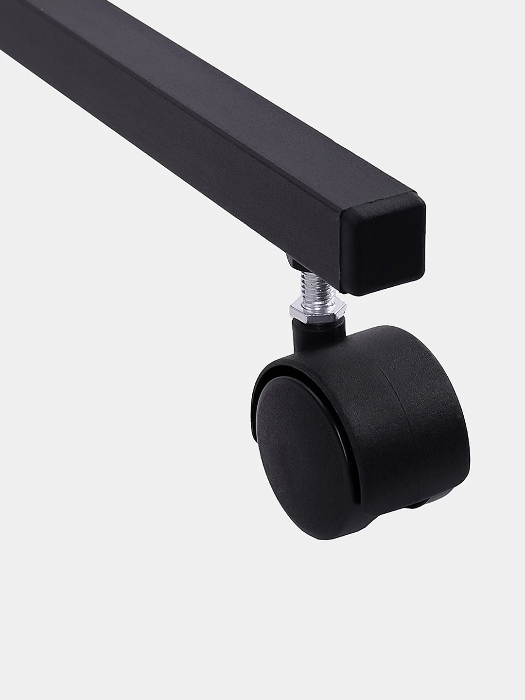 Стол BRABIX Smart CD-012 (ш500*г580*в750мм), ЛОФТ, на колесах, металл/ЛДСП дуб, 641880