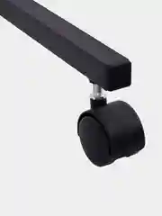 Стол BRABIX Smart CD-012 (ш500*г580*в750мм), ЛОФТ, на колесах, металл/ЛДСП дуб, 641880