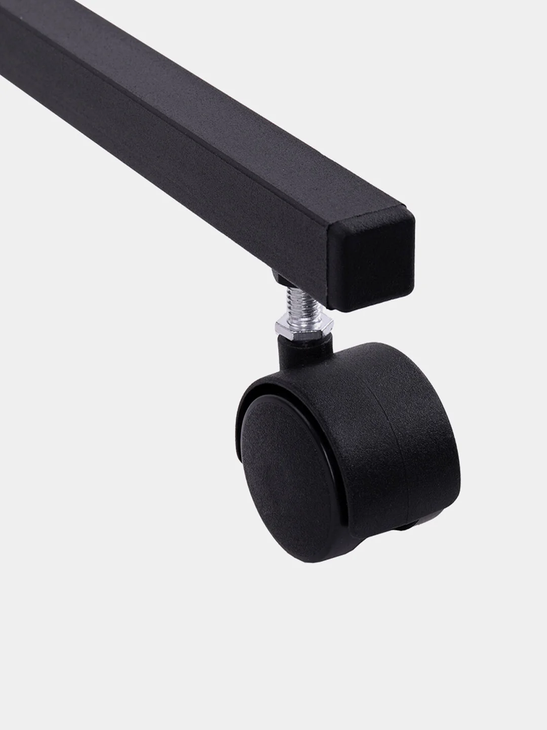 Стол BRABIX Smart CD-014 (ш380*г600*в755мм), ЛОФТ, на колесах, металл/ЛДСП дуб, 641884