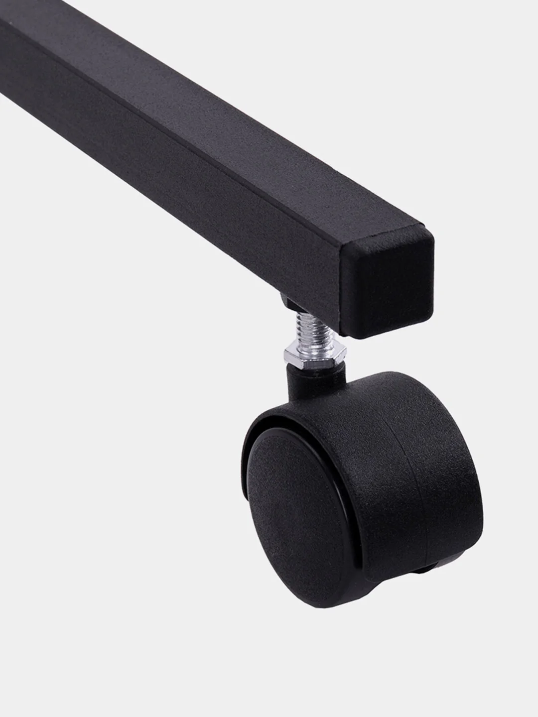 Стол BRABIX Smart CD-013 (ш600*г420*в745-860мм), ЛОФТ, регулируемый,колеса,металл/ЛДСП дуб