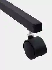 Стол BRABIX Smart CD-014 (ш380*г600*в755мм), ЛОФТ, на колесах, металл/ЛДСП ясень, 641885