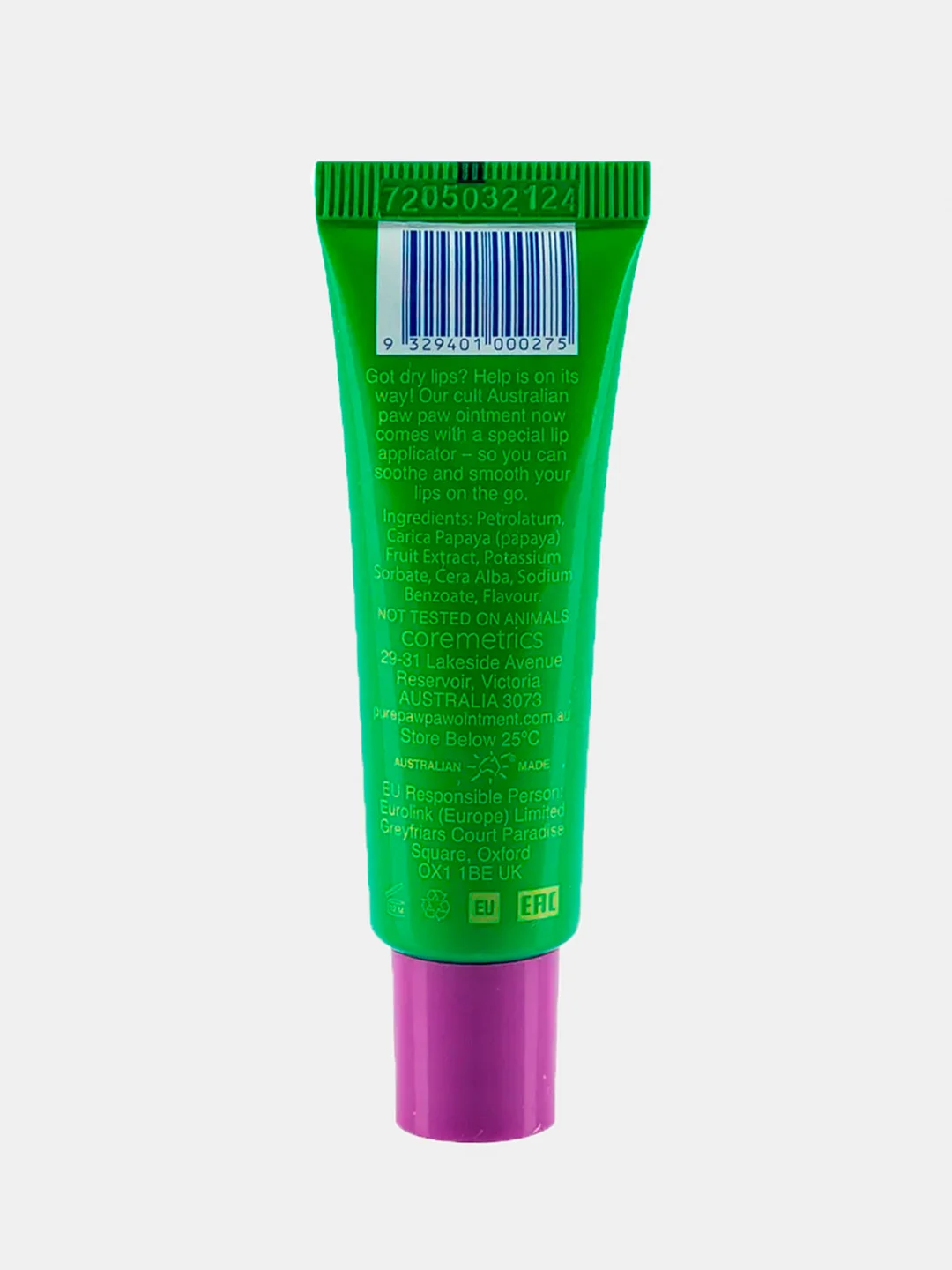 Pure paw paw бальзам для губ с ароматом (Австралия) , 15 г